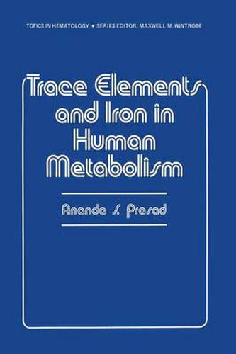 Cover image for Trace Elements and Iron in Human Metabolism