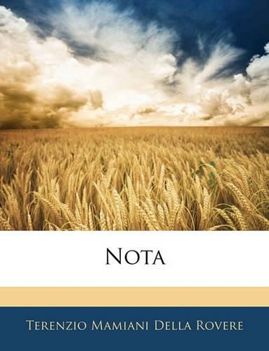 Cover image for Nota