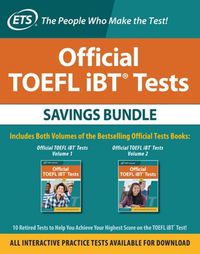 Cover image for Official TOEFL iBT Tests Savings Bundle, Third Edition