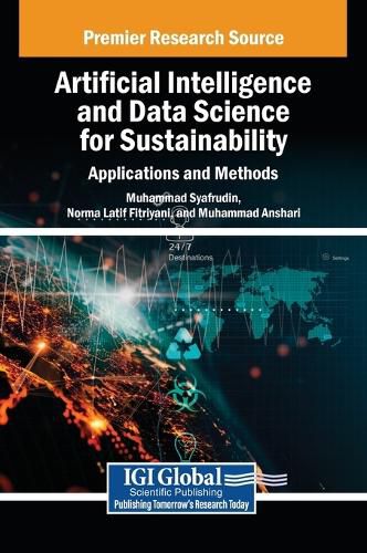 Cover image for Artificial Intelligence and Data Science for Sustainability: Applications and Methods