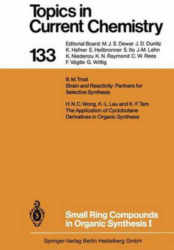 Cover image for Small Ring Compounds in Organic Synthesis I