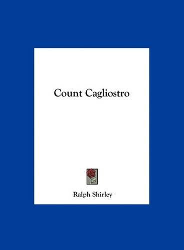 Count Cagliostro