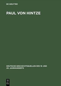 Cover image for Paul von Hintze