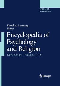 Cover image for Encyclopedia of Psychology and Religion