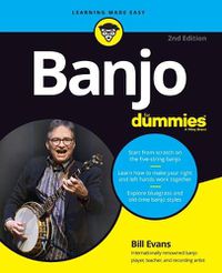 Cover image for Banjo For Dummies: Book + Online Video and Audio Instruction
