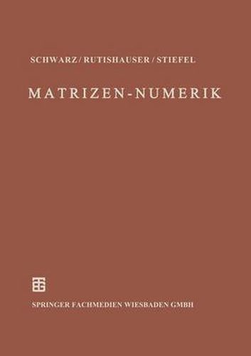 Numerik symmetrischer Matrizen