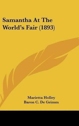 Cover image for Samantha at the World's Fair (1893)