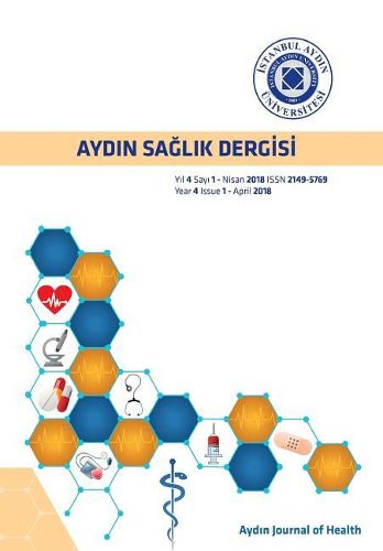 Cover image for Aydin Sa&#286;lik Derg&#304;s&#304;: Aydin Journal of Health