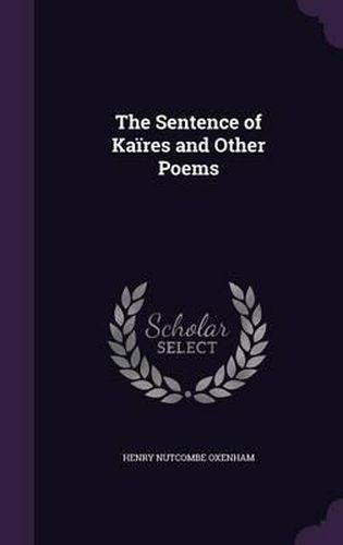 Cover image for The Sentence of Kaires and Other Poems