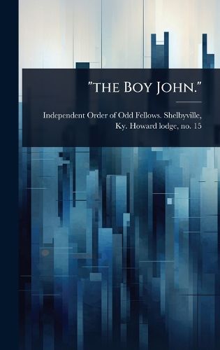 Cover image for "the Boy John."