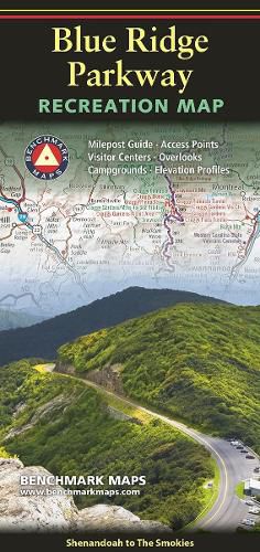 Cover image for Blue Ridge Parkway Recreation Map