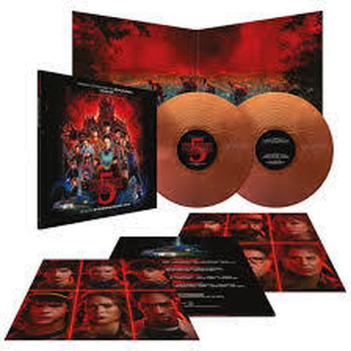 Cover image for Stranger Things 5: Original Score Volume 1 - Kyle Dixon & Michael Stein (Metallic Bronze 2LP Vinyl)