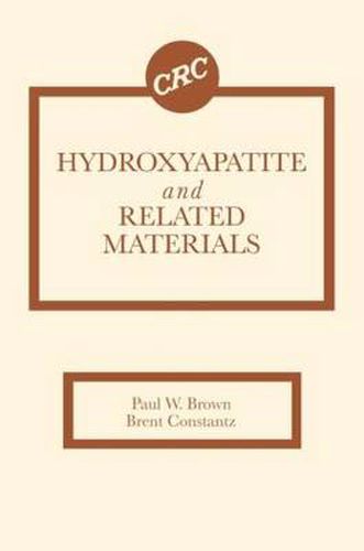 Cover image for Hydroxyapatite and Related Materials