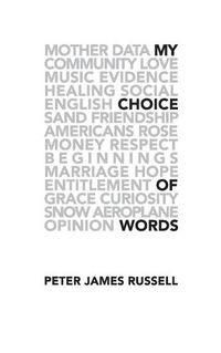 Cover image for My Choice of Words