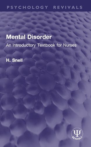 Cover image for Mental Disorder
