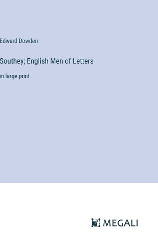 Cover image for Southey; English Men of Letters