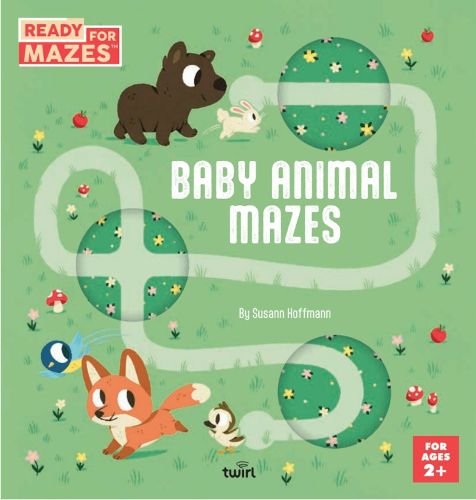 Cover image for Ready for Mazes: Baby Animal Mazes