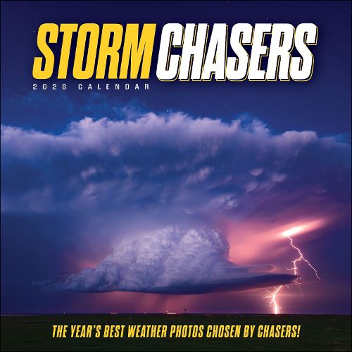 Cover image for Storm Chasers 2026 Wall Calendar
