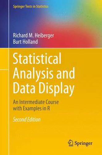 Cover image for Statistical Analysis and Data Display: An Intermediate Course with Examples in R