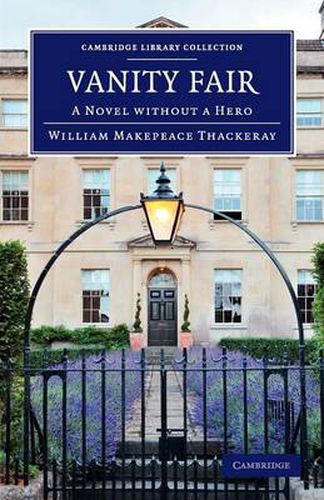 Cover image for Vanity Fair: A Novel without a Hero