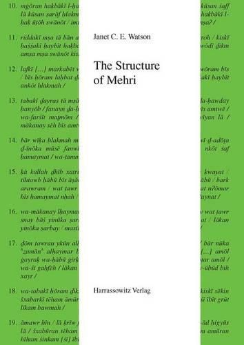 The Structure of Mehri