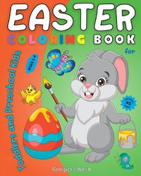 Cover image for Easter Coloring Book for Toddlers and Preschool Kids