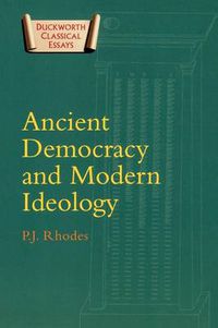 Cover image for Ancient Democracy and Modern Ideology