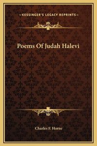 Cover image for Poems of Judah Halevi