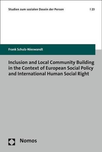 Cover image for Inclusion and Local Community Building in the Context of European Social Policy and International Human Social Right