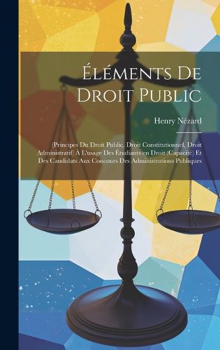 Cover image for Elements de droit public