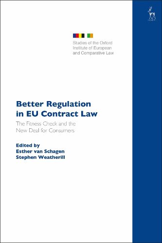 Cover image for Better Regulation in EU Contract Law: The Fitness Check and the New Deal for Consumers
