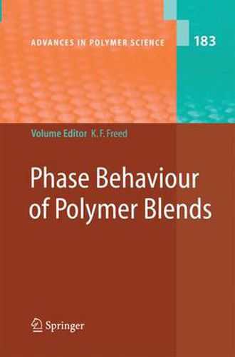 Cover image for Phase Behavior of Polymer Blends