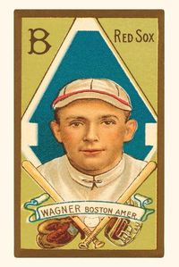 Cover image for Vintage Journal Early Baseball Card, Charles Wagner