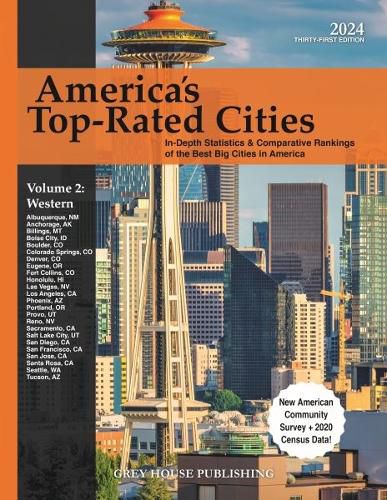 Cover image for America's Top-Rated Cities, Vol. 2 West, 2024
