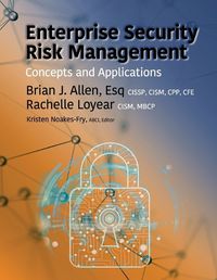 Cover image for Enterprise Security Risk Management