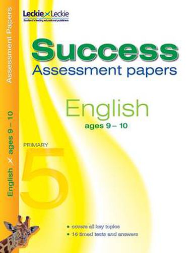 Cover image for 9-10 English Assessment Success Papers