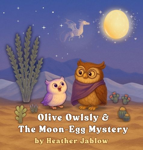 Cover image for Olive Owlsly & The Moon-Egg Mystery