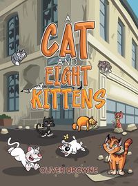 Cover image for A Cat and Eight Kittens