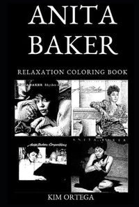 Cover image for Anita Baker Relaxation Coloring Book