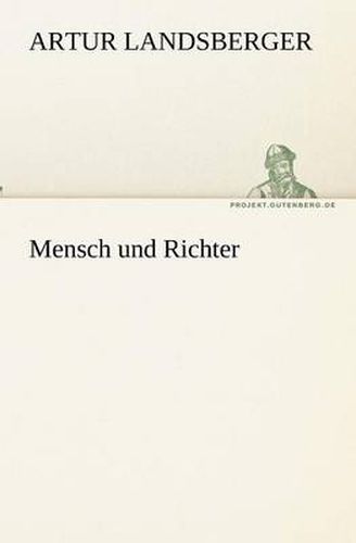 Cover image for Mensch und Richter