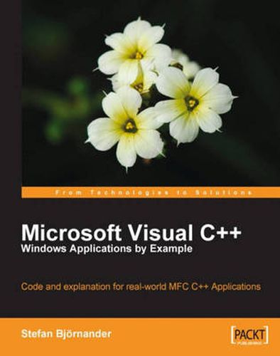 Cover image for Microsoft Visual C++ Windows Applications by Example