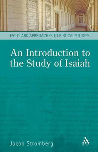 Cover image for An Introduction to the Study of Isaiah