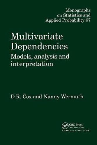 Cover image for Multivariate Dependencies: Models, Analysis and Interpretation