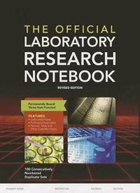 Cover image for The Official Laboratory Research Notebook (100 duplicate sets)