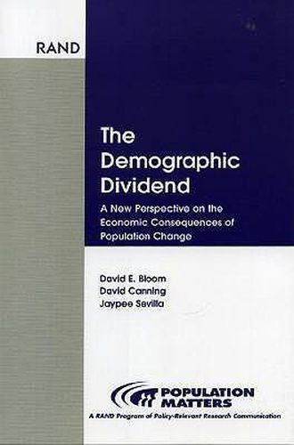 Demographic Dividend: New Perspective on Economic Consequences Population Change