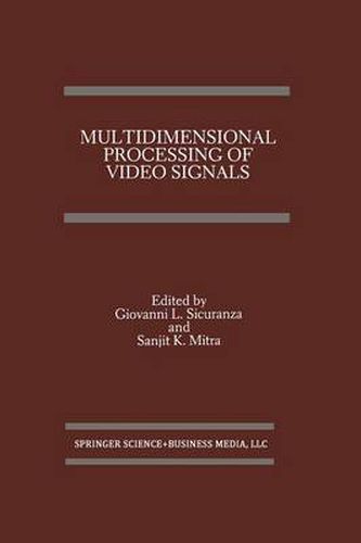 Cover image for Multidimensional Processing of Video Signals