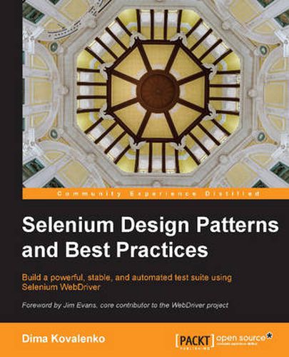 Cover image for Selenium Design Patterns and Best Practices