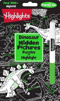 Cover image for Dinosaur Hidden Pictures Puzzles to Highlight