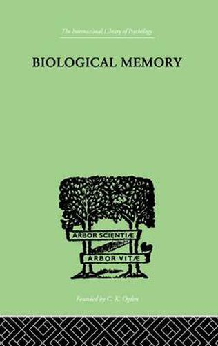 Cover image for Biological Memory