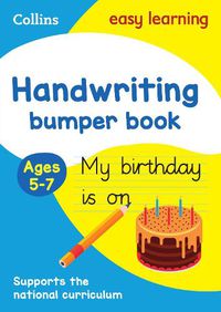 Cover image for Handwriting Bumper Book Ages 5-7: Ideal for Home Learning